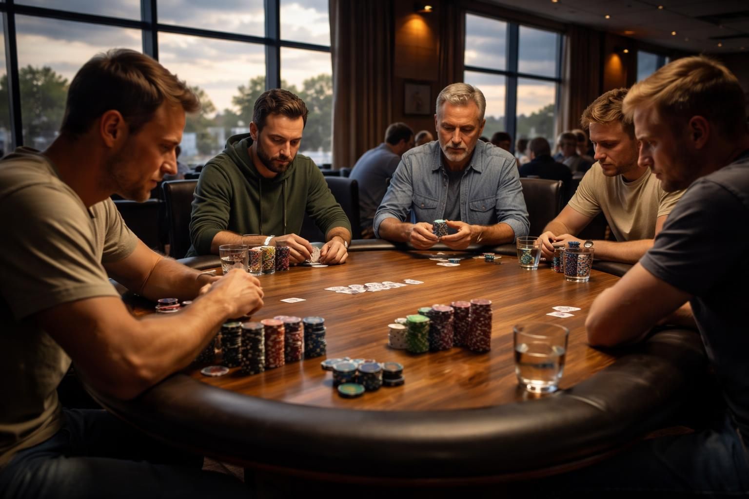 découvrez la salle de poker dusk till dawn à nottingham, royaume-uni, idéale pour les débutants grâce à son ambiance conviviale et ses tables adaptées à tous les niveaux.