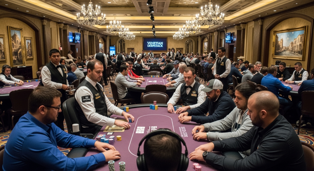 Les secrets de la salle de poker Venetian DeepStack aux USA révélés