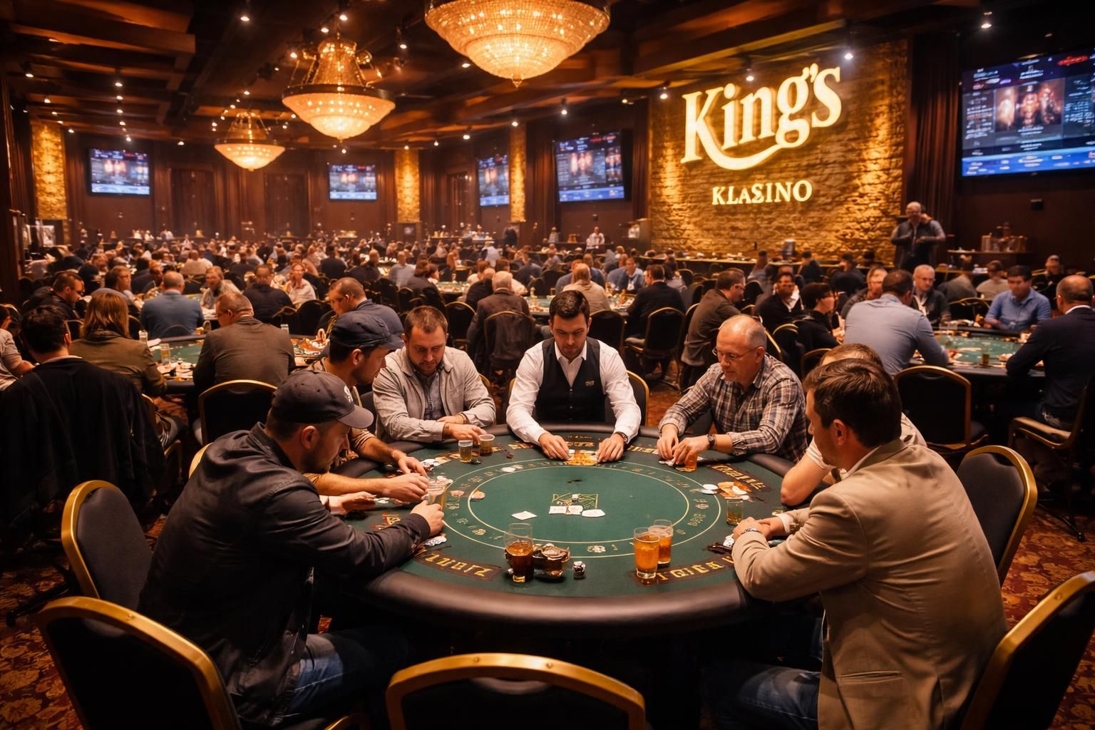 découvrez l'atmosphère exceptionnelle du king's casino à klady, allemagne, où passion et divertissement se rencontrent pour offrir une expérience de poker inoubliable.
