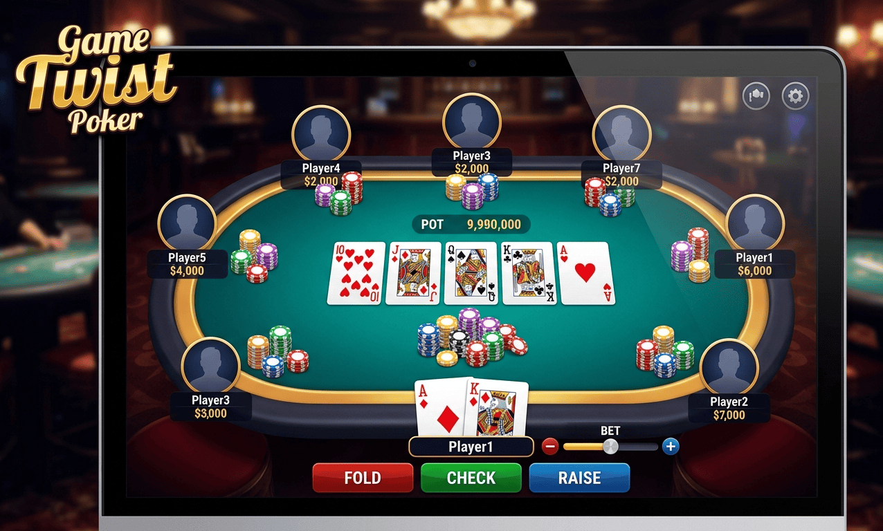 Game Twist Poker : l&rsquo;expérience de jeu social pour les fans de cartes