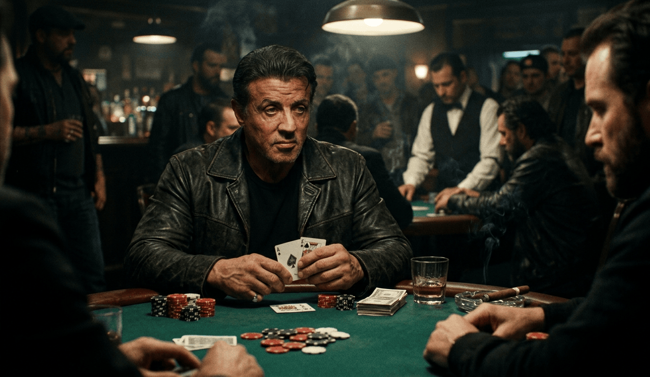 film de poker avec Stallone